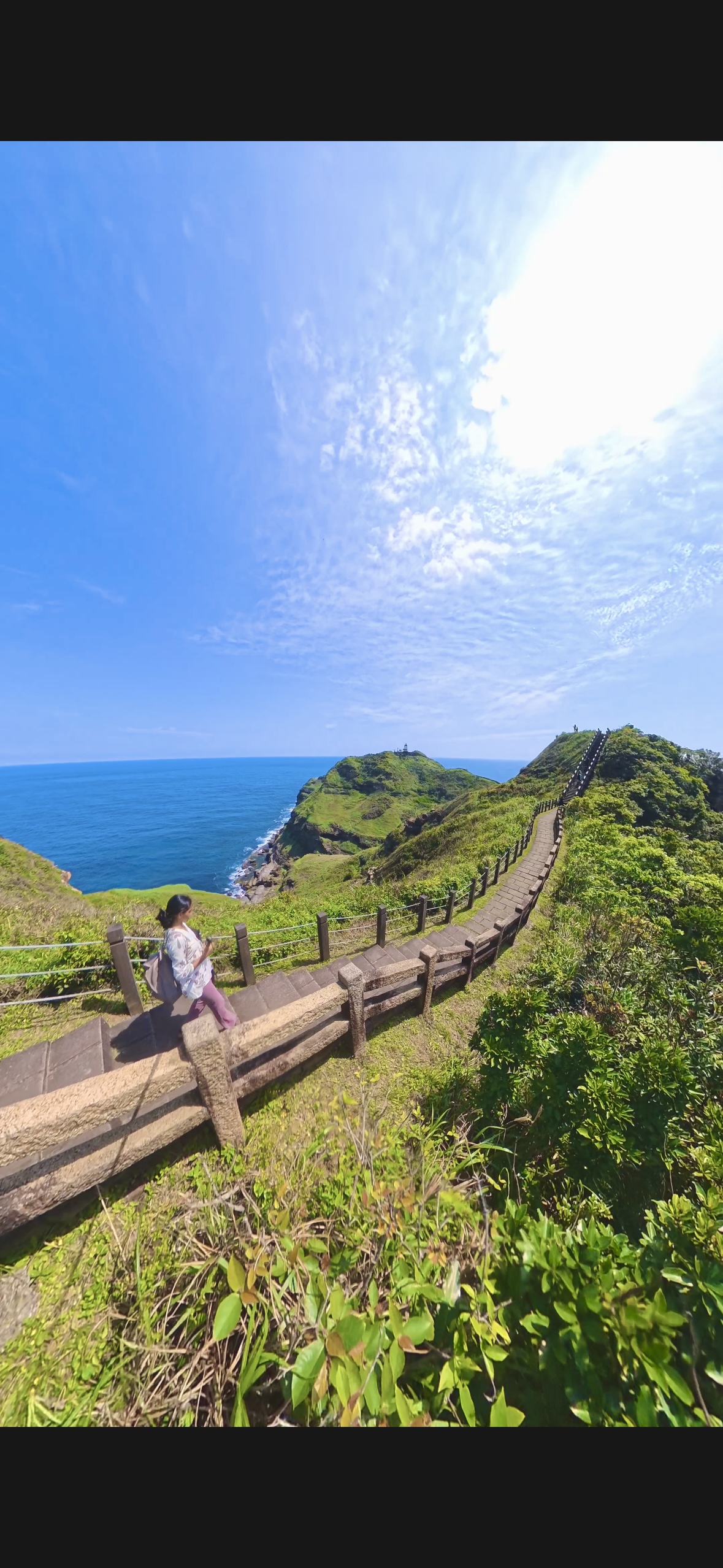 Coastal Hike, Waterfalls & Lanterns